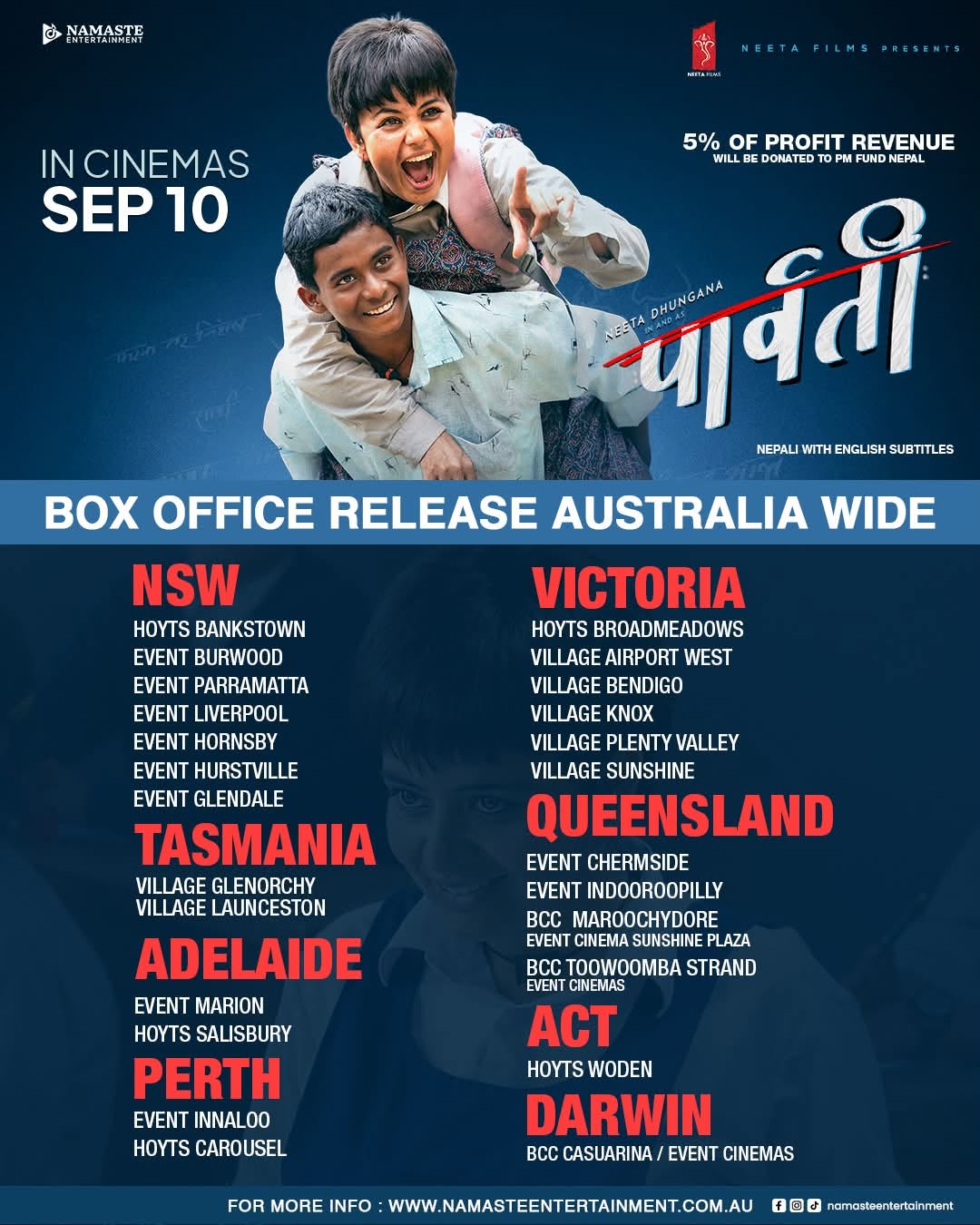 Parbati poster