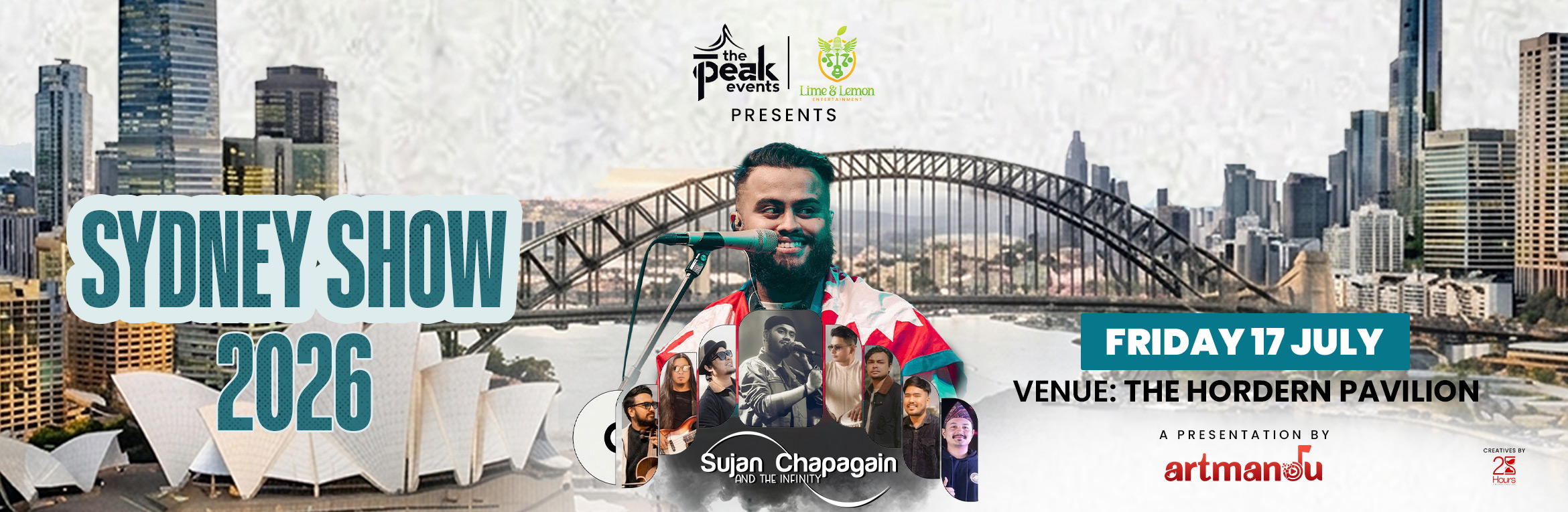 Sujan Chapagain & The Infinity Live in Sydney