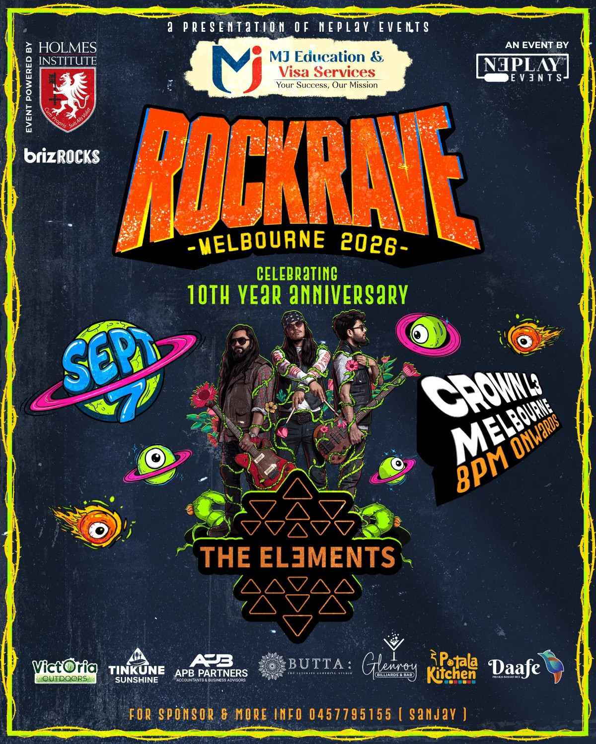 The Elements to Celebrate 10 Years with Melbourne Concert