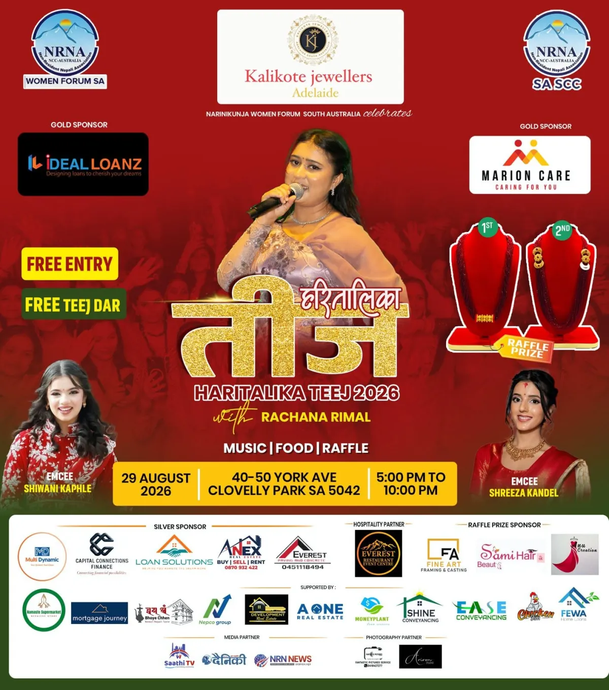 Teej Celebration in Adelaide 2026