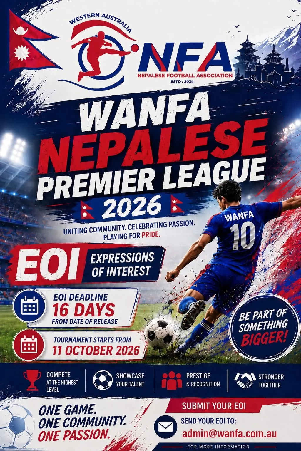 WA Nepalese Premier League 2026