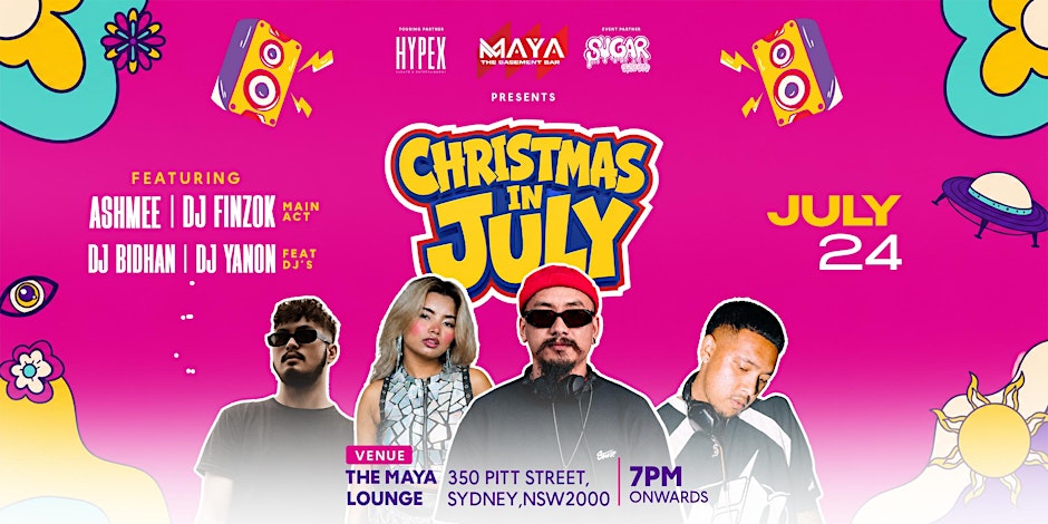 Christmas in July 2026 | Featuring DJ FINZOK Live in Sydney