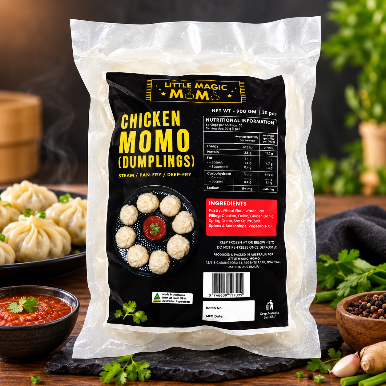 Little Magic Frozen MoMo frozen momo packet