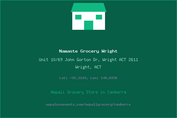Namaste Grocery Wright